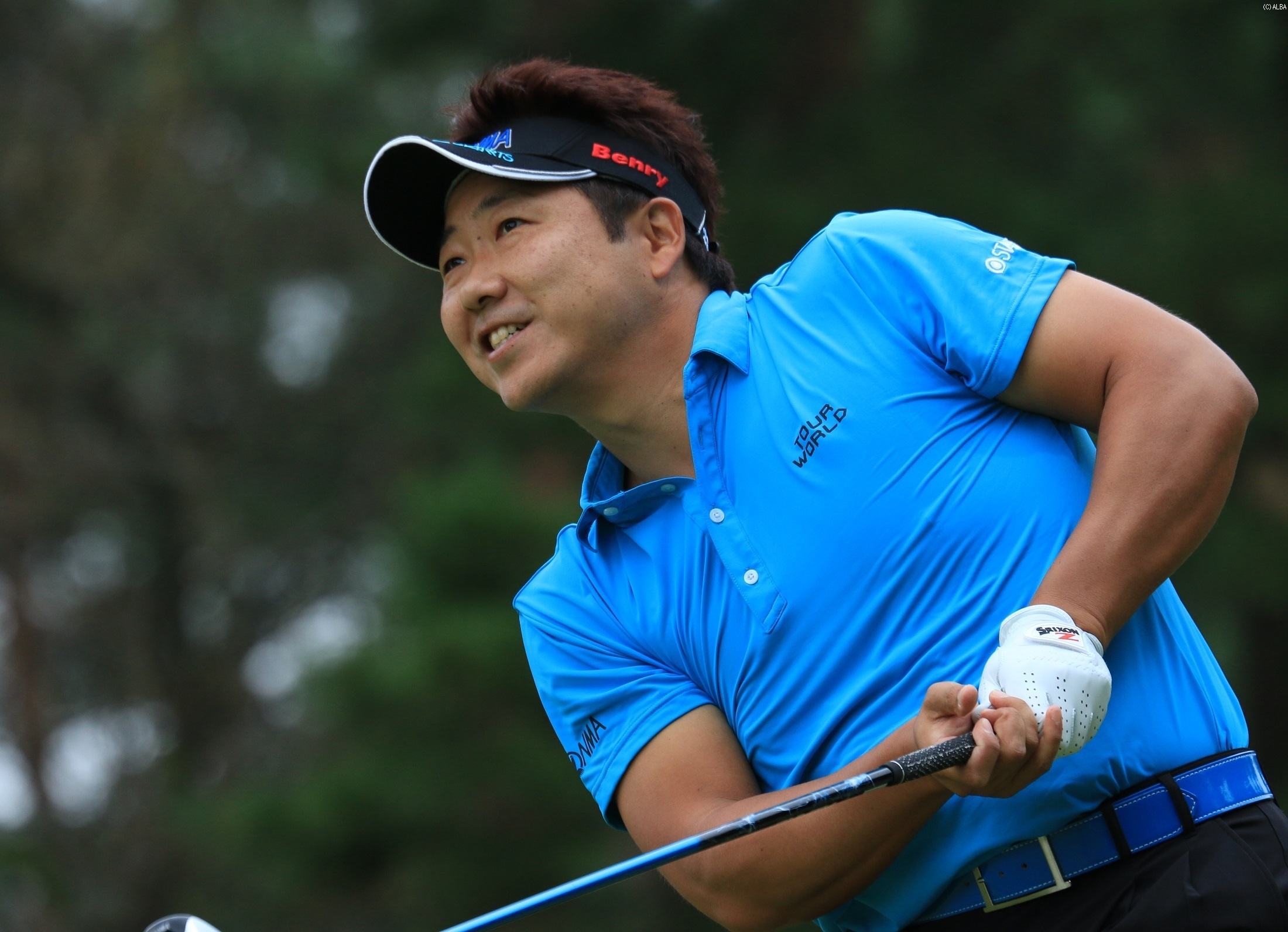 5年ぶりの優勝へ、高山忠洋が単独首位で最終日へ（撮影：標英俊）