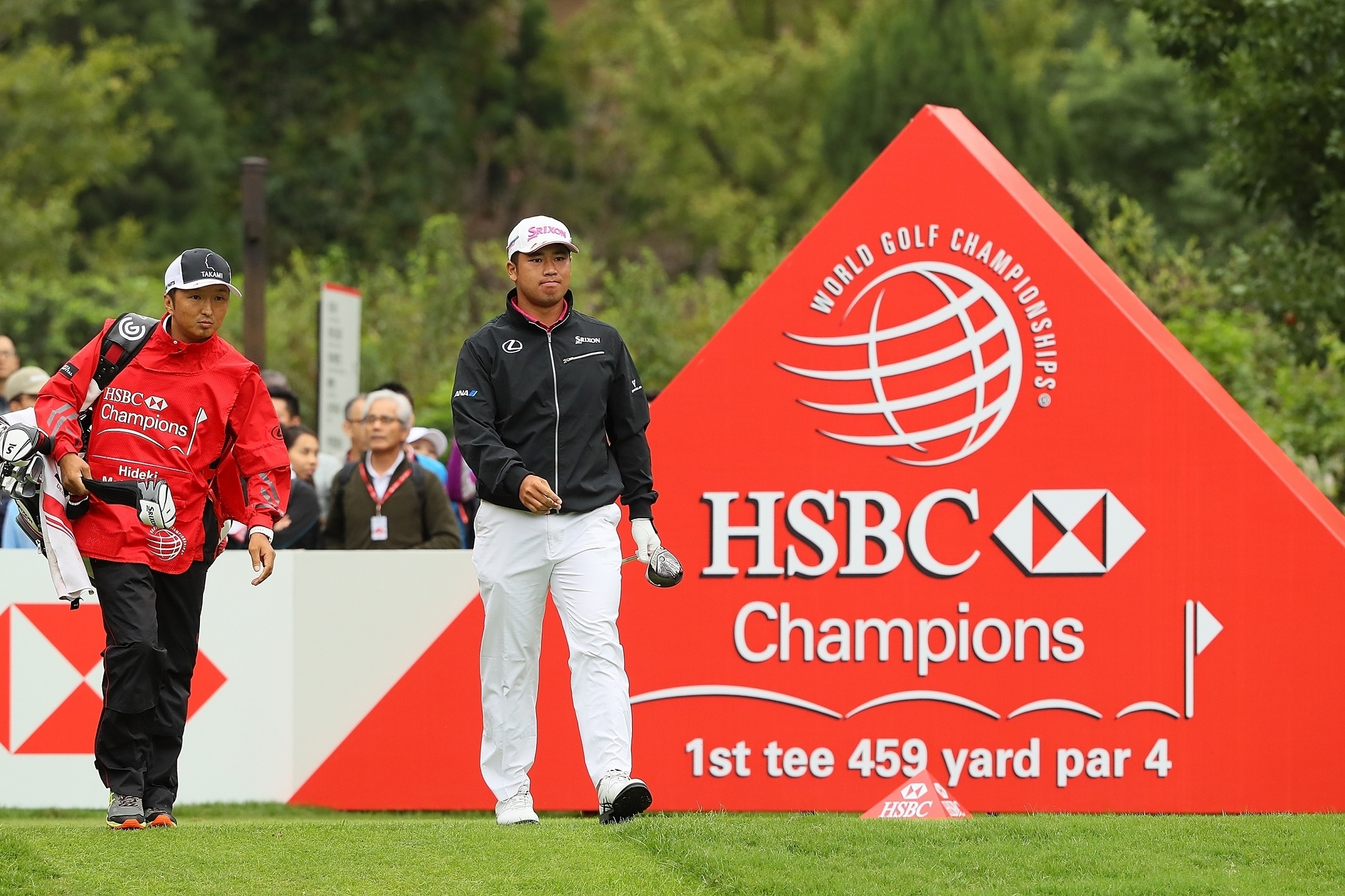 日本勢初のWGC制覇へ王手をかけた松山（撮影：GettyImages）