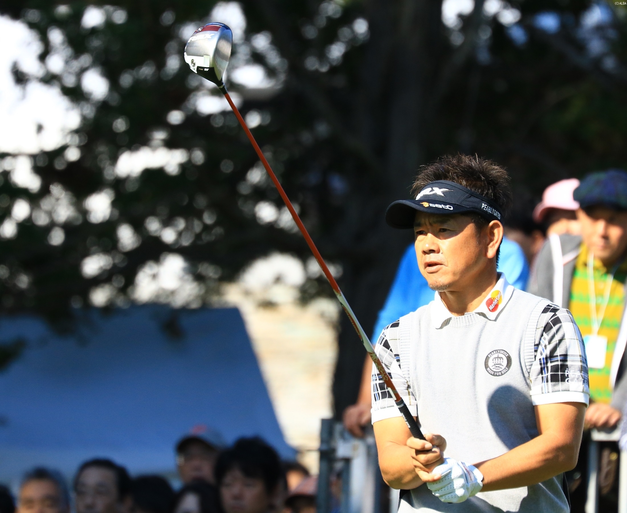 首位から1打差につけている藤田寛之（撮影：標英俊）