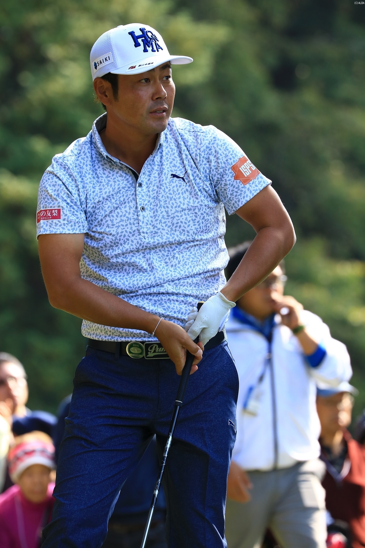 3週間ぶりの賞金ランク1位に返り咲いた谷原秀人（撮影：標英俊）