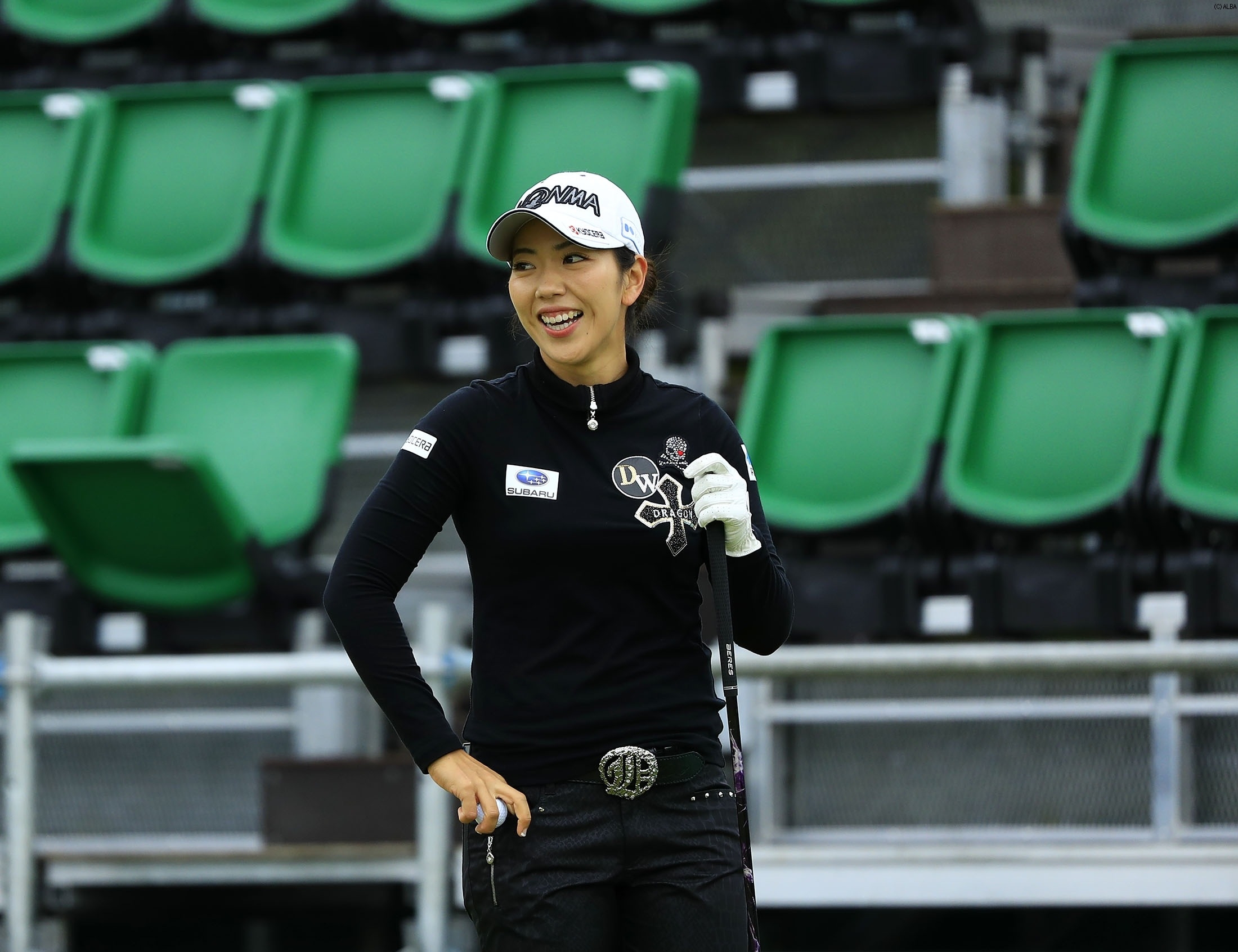 賞金女王戴冠へ、賞金ランク日本勢トップの笠りつ子が“1番”を目指す(撮影:福田文平)