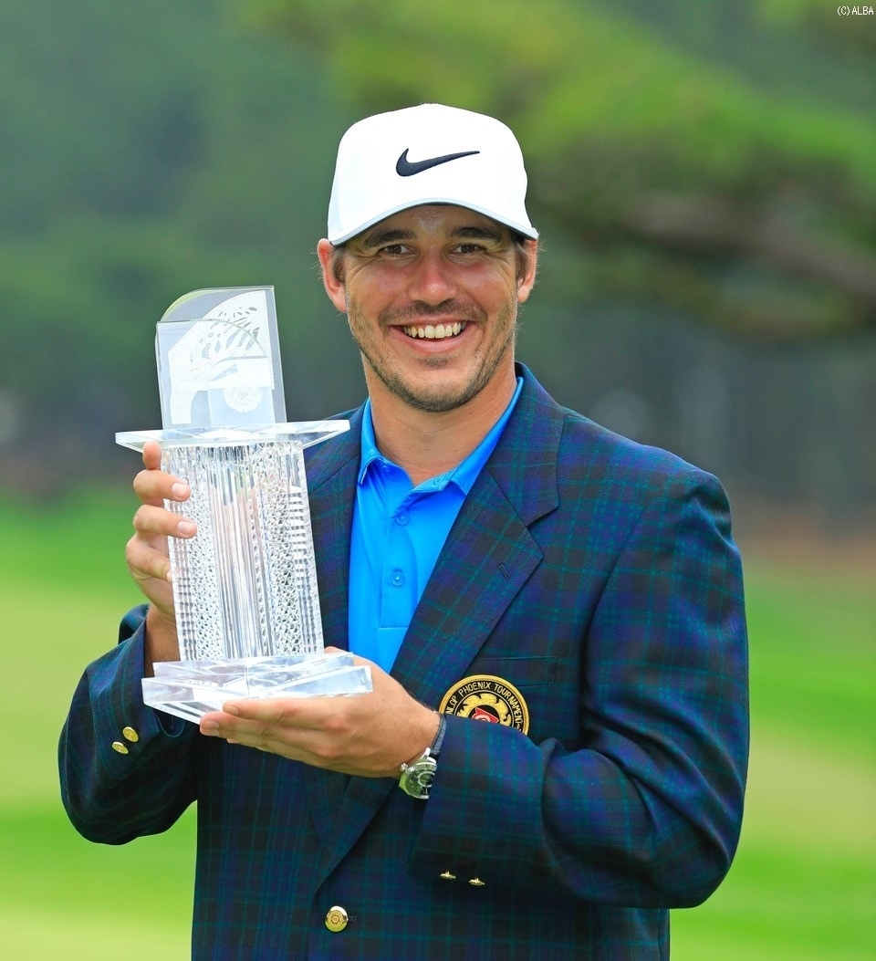 池田勇太とのし烈な争いを制し、日本ツアー初Vを勝ち取ったブルックス・ケプカ（撮影：米山聡明）