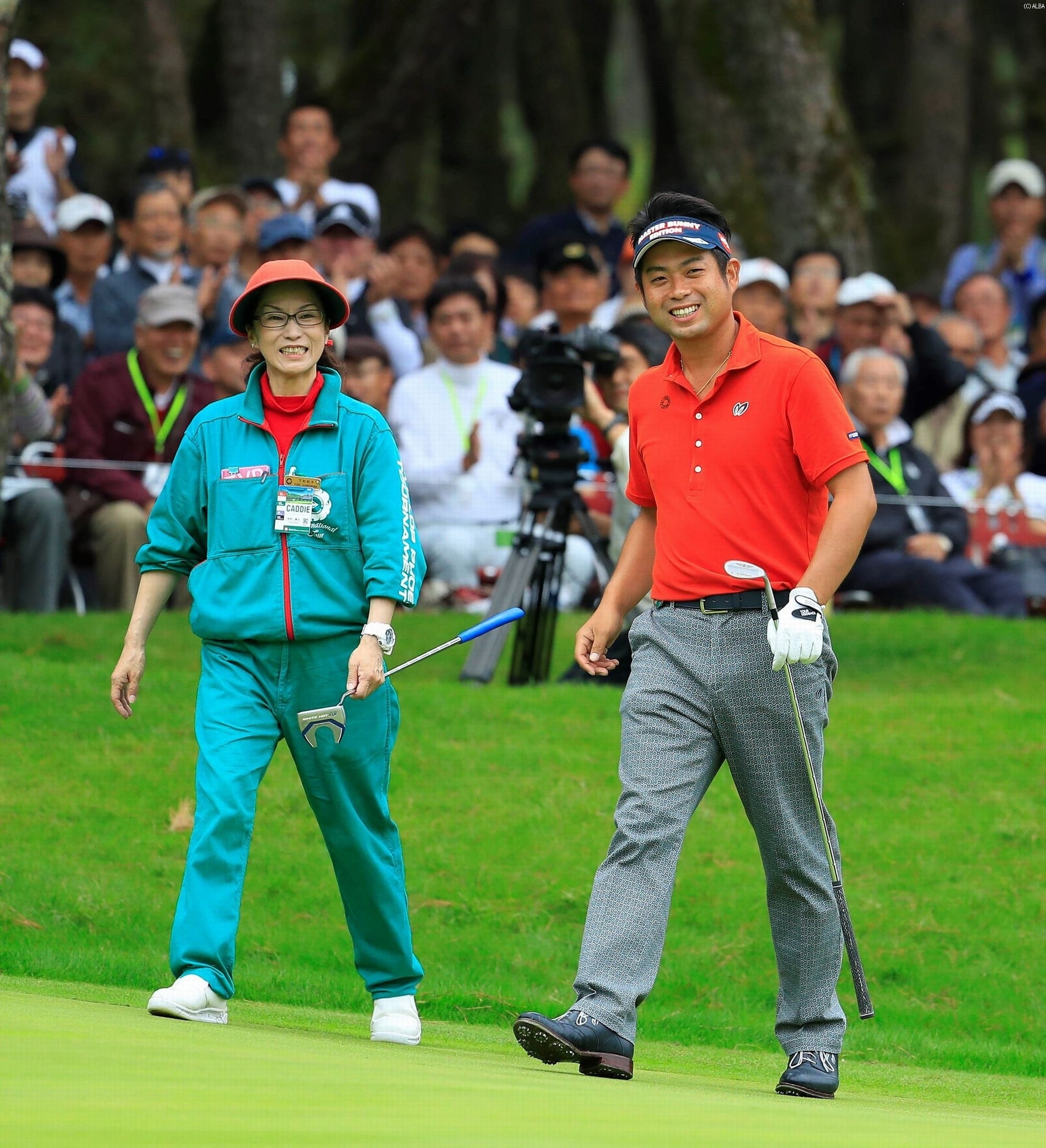 谷原秀人を交わして首位に浮上した池田勇太は、このまま逃げ切ることができるのだろうか（撮影：米山聡明）