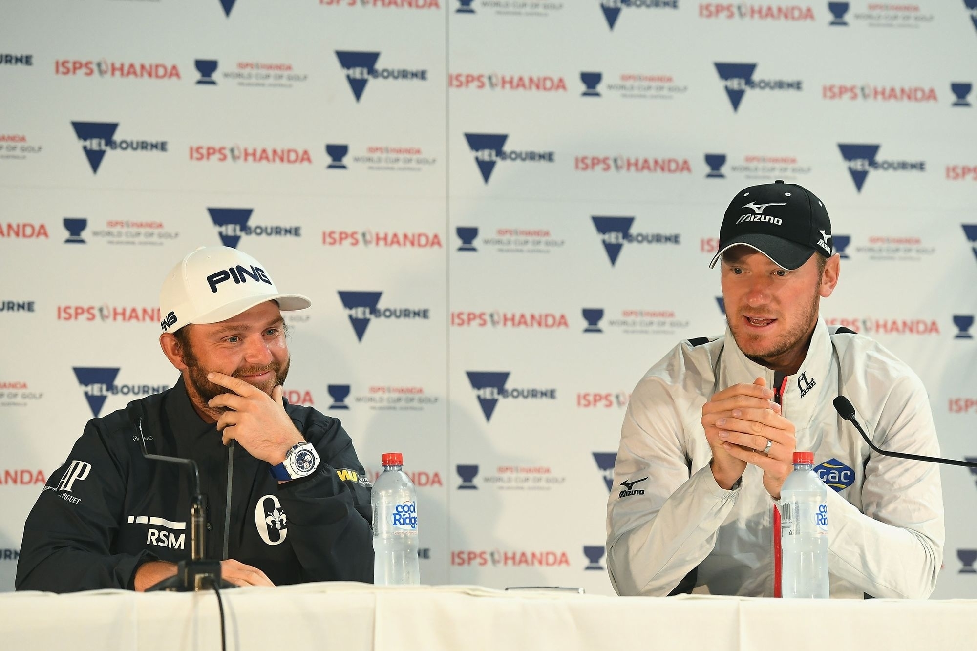 大会直前にイングランド代表は変更となった アンディ・サリバン（左）とクリス・ウッド(右) （撮影：GettyImages）