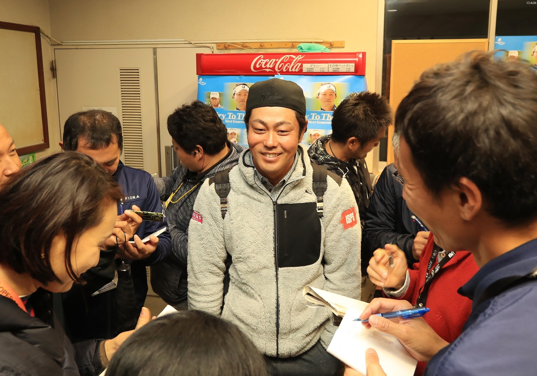 池田勇太と谷原秀人の決着は、最終戦にもつれ込むことに（撮影：岩本芳弘）