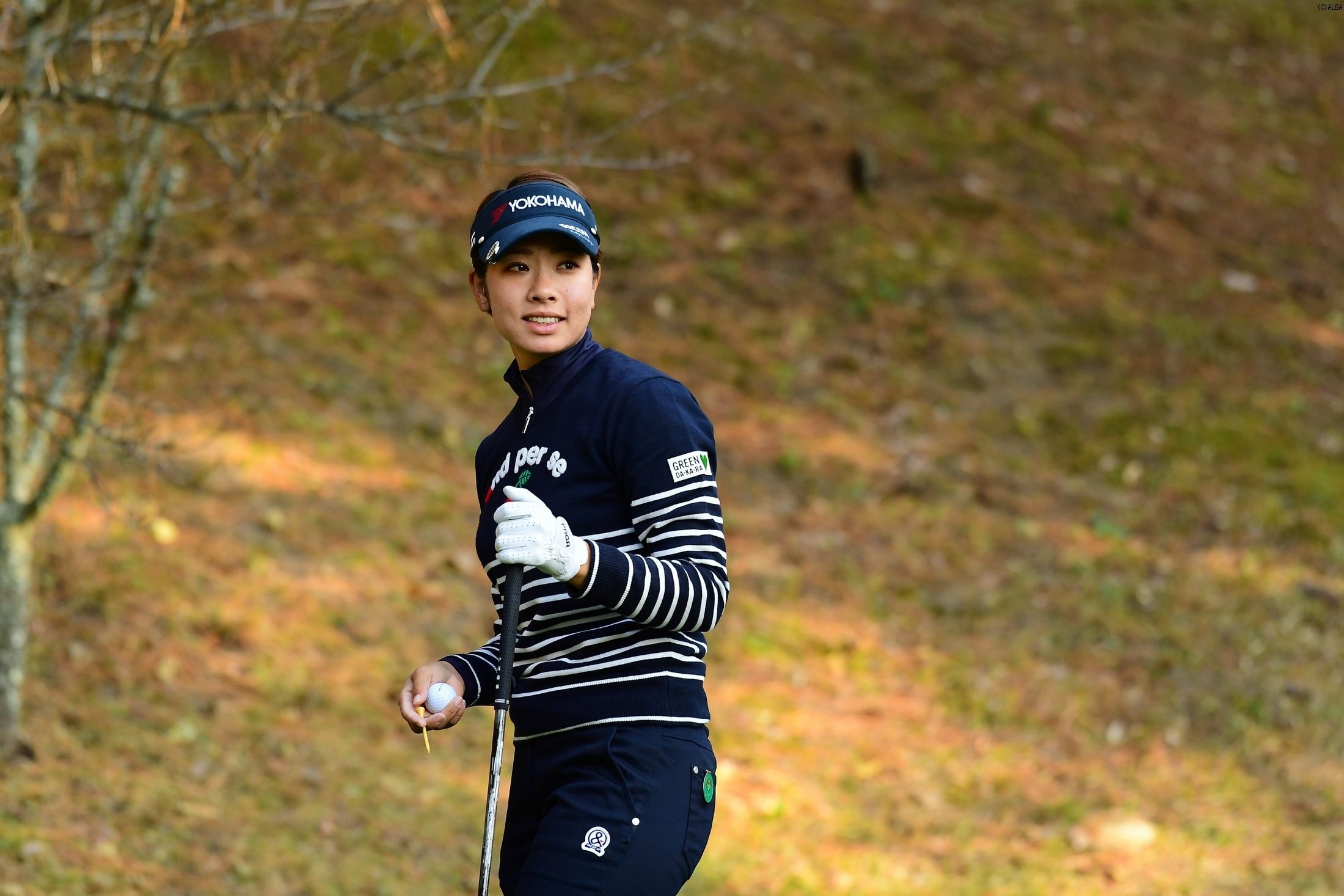QTで来季の出場権を狙う森田理香子は5オーバーと出遅れ（写真は大王製紙エリエールレディス）（撮影：上山敬太）