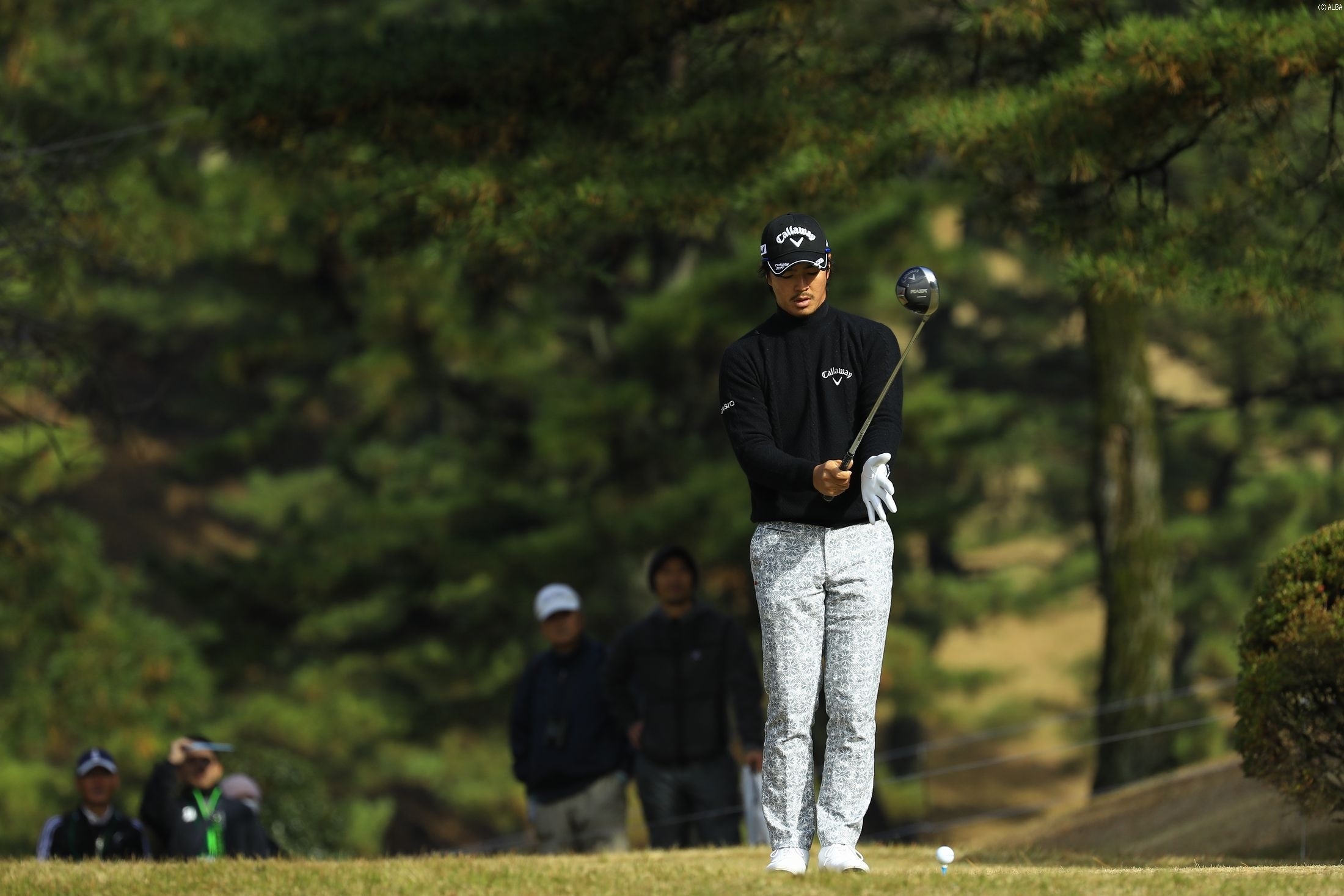 石川遼は初日をイーブンパー15位タイで終えた（撮影：福田文平）