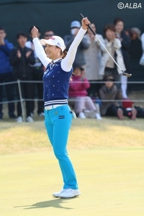 3度目の正直でキム・ハヌルが2勝目を挙げた（撮影：ALBA）