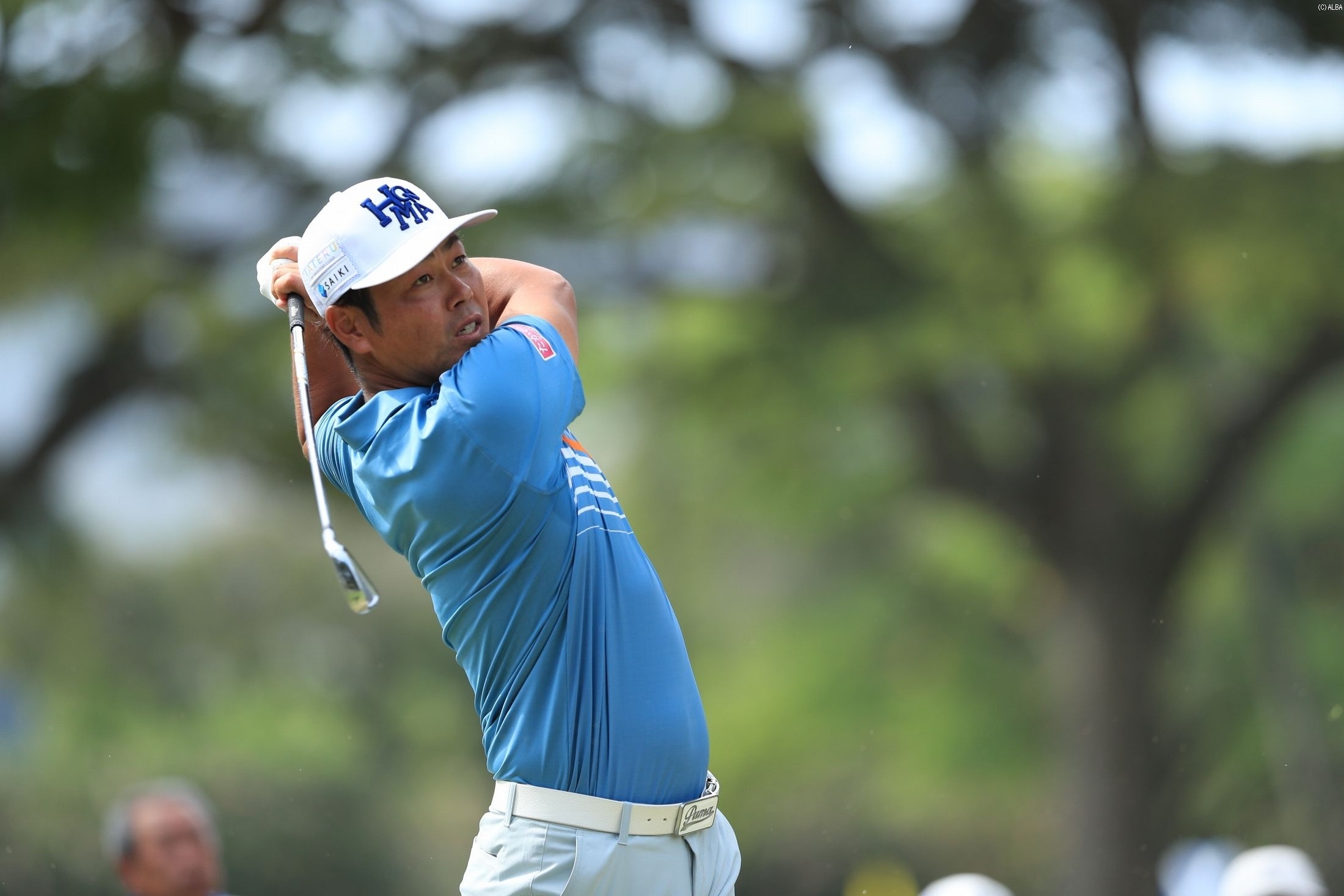 日本勢最上位の9位タイで最終日に進む谷原秀人（撮影：岩本芳弘）