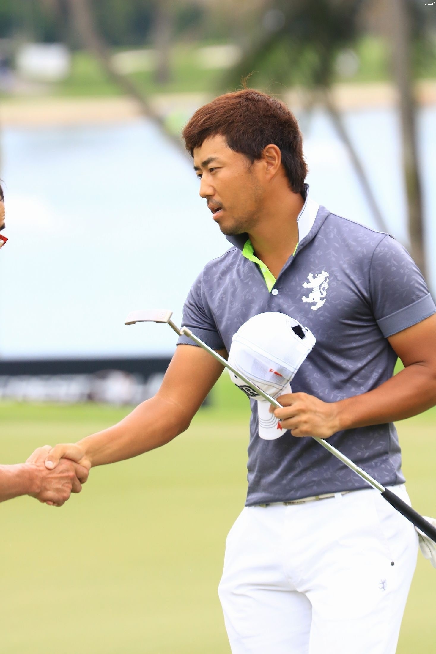 ホールアウトした小平智、この日は我慢のプレーで戦い抜いた（撮影：小路友博）
