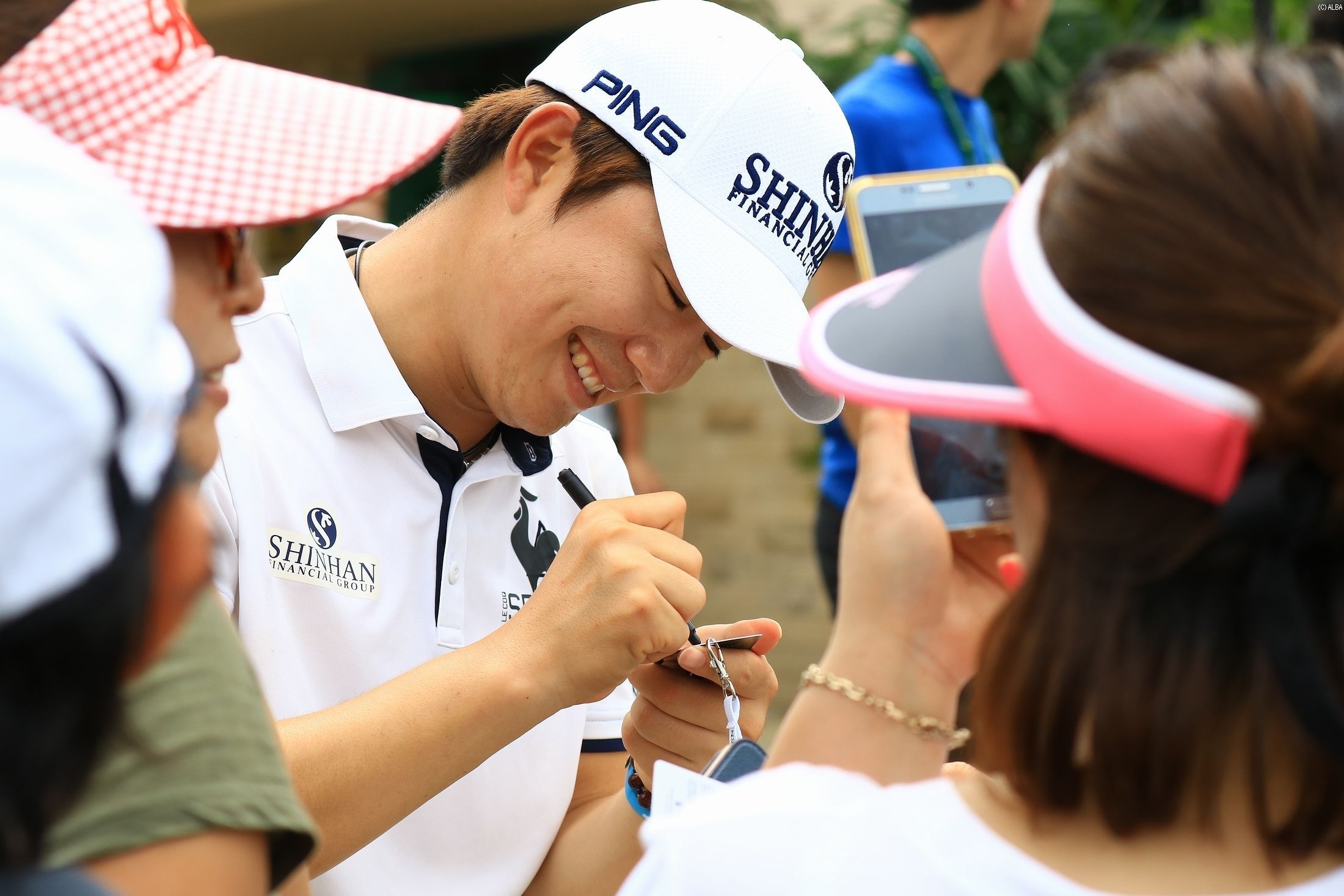 ヨンハン、シンガポールでも大人気(撮影:小路友博)