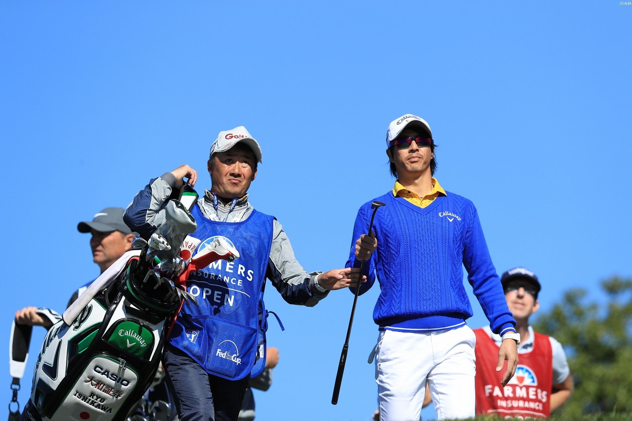 ノースコースでスコアを伸ばし予選ラウンドを通過した石川遼（撮影：岩本芳弘）