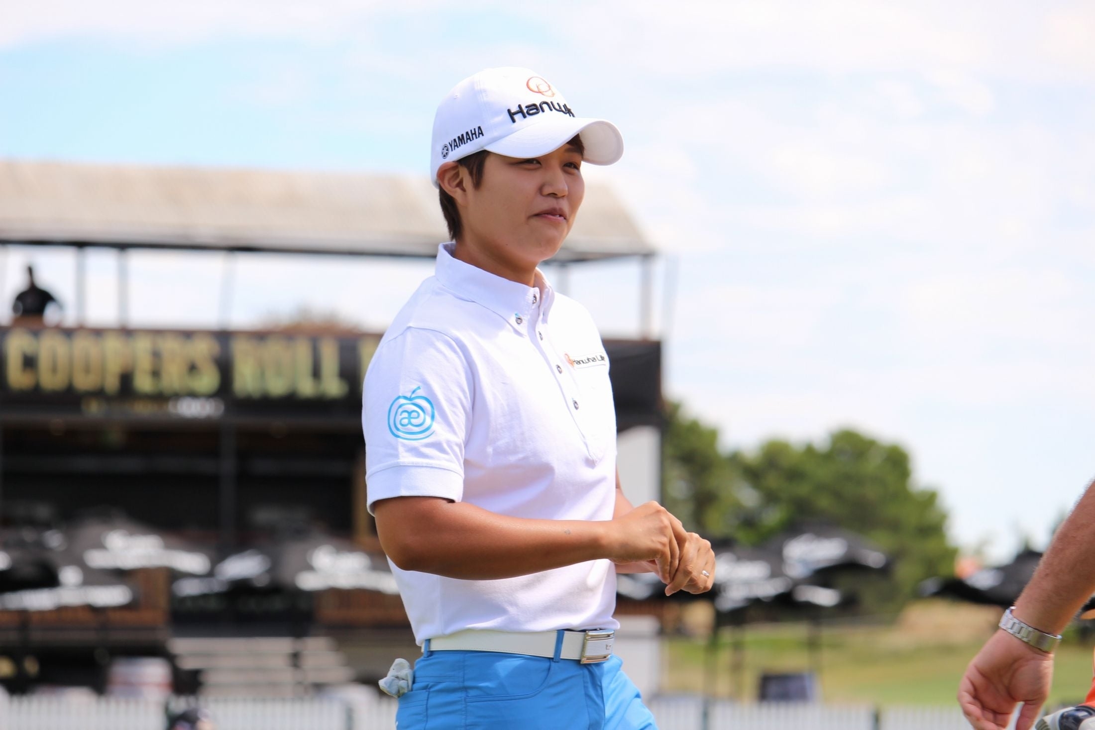 頼もしい！野村敏京は連覇のプレッシャーもどこ吹く風(提供：大会事務局)