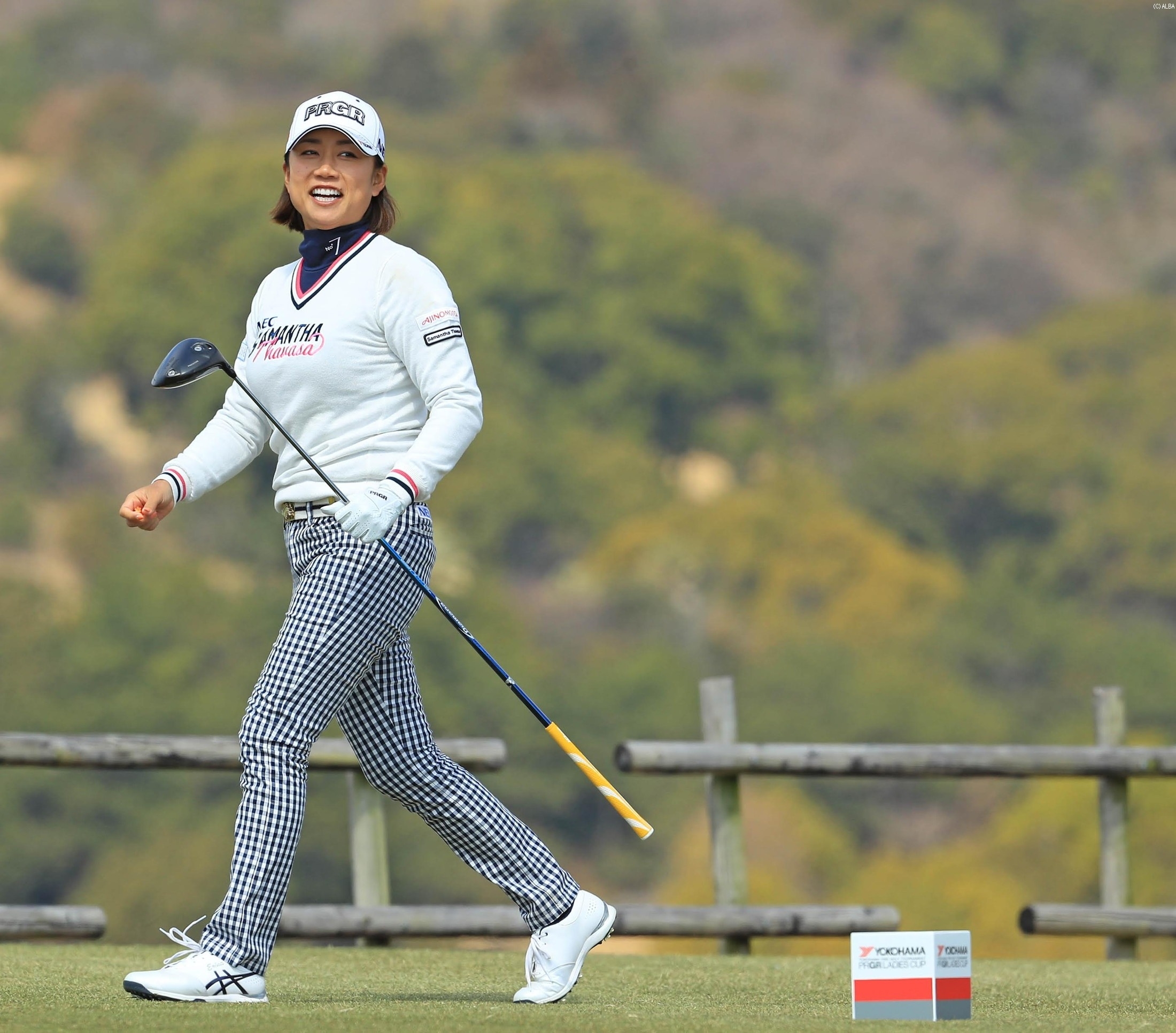 今季早くも迎えたホステス大会に原江里菜が挑む(撮影:米山聡明)