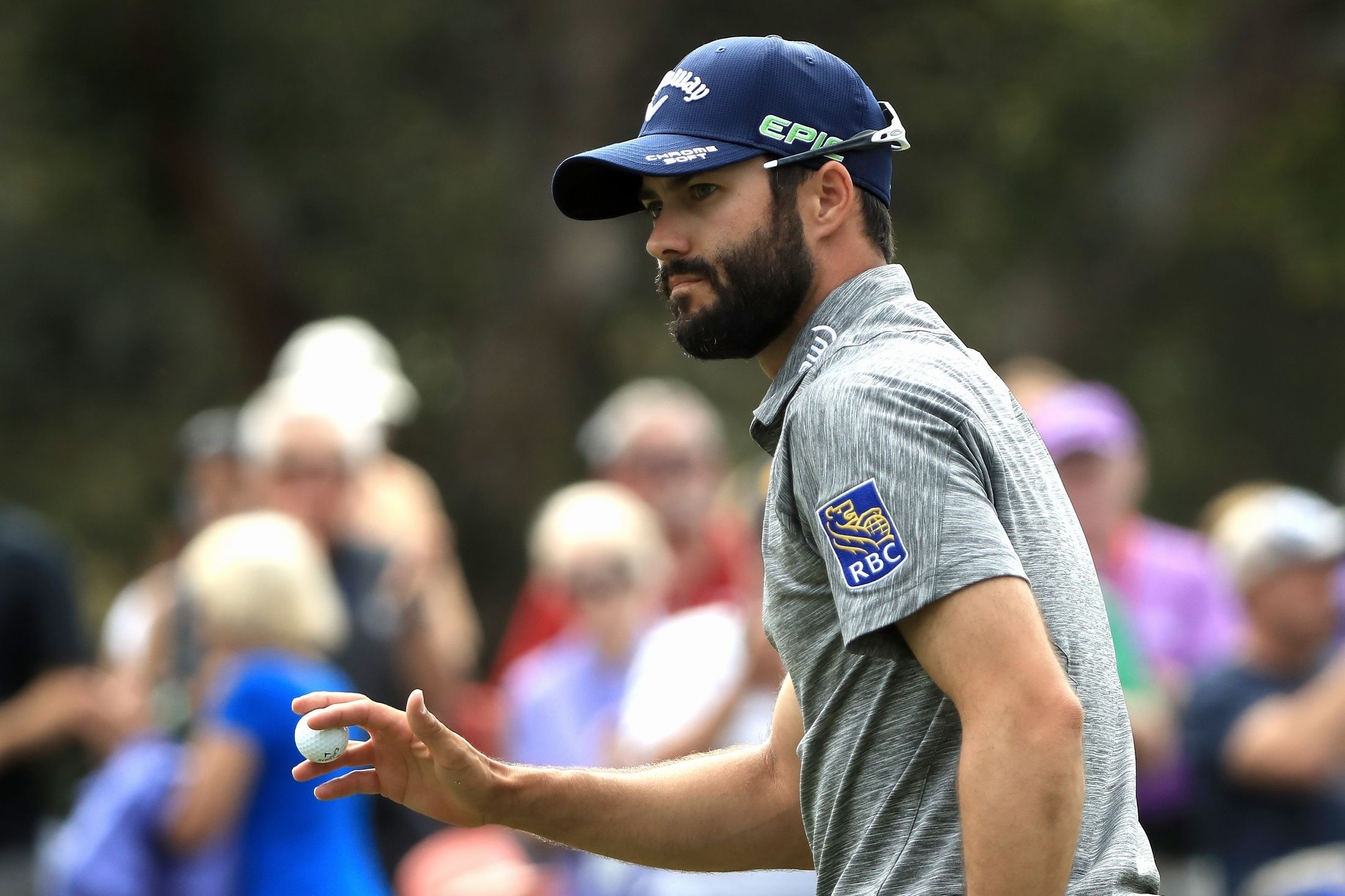 粘りのゴルフでツアー初優勝を手にしたアダム・ハドウィン（撮影：GettyImages）