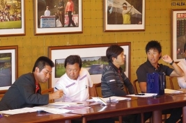 東建多度CC名古屋にて選手会総会が開催された(撮影:ALBA)