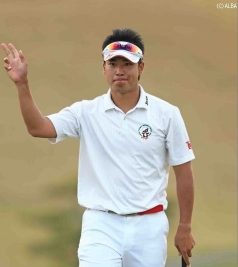 プロデビュー戦を好位置スタートの松山英樹(撮影:米山聡明)