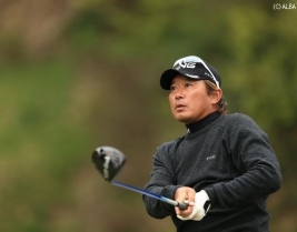 9バーディ1ボギーの文句のないゴルフを見せた塚田(撮影:米山聡明)