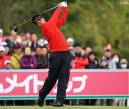 怪物ルーキー、松山!プロデビュー戦は10位タイでフィニッシュ(撮影:米山聡明)