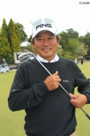 塚田の初優勝を支えた『G25アイアン』(撮影:福田文平)