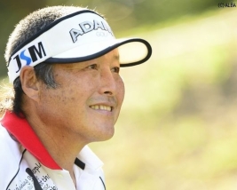 66歳のジャンボ尾崎が輝いている(撮影:上山敬太)