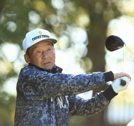 ゴルフの奥の深さを石田さんに見た気がした(撮影:米山聡明)
