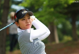 初日2オーバー72位タイと出遅れた森田理香子(撮影:ALBA)