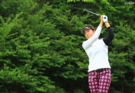 2週連続Vのチャンスもあったが、中盤のボギーで失速した森田理香子(撮影:ALBA)