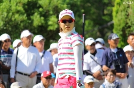 今季3勝目を狙う比嘉真美子、初日4アンダーと好調をキープ