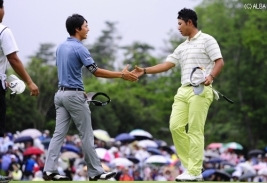 日本ゴルフ界を背負っていく2人のラウンドをまた見たい!(撮影:上山敬太)