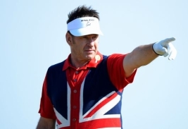 “特別な舞台”で全英引退を決めたイギリスの英雄ニック・ファルド(Photo by Ian WaltonR&AR&A via Getty Images)