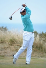 メジャー優勝にあと一歩まで迫った松山英樹、全米オープンに続くベスト10入りを果たした(Photo by Ian WaltonR&AR&A via Getty Images)