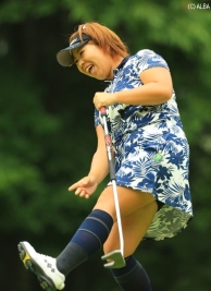 終始笑顔のラウンドで今季2勝目をもぎとった吉田(撮影:福田文平)