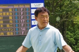 単独2位に急浮上の羽川豊!(撮影:ALBA)