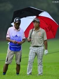 18歳の稲森佑貴この日スコアを2つ伸ばし通算7アンダー4位タイで最終日へ!(撮影:上山敬太)