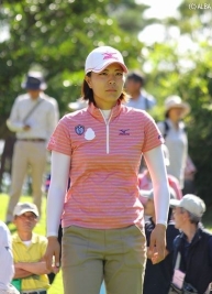 2日間トップにいたがまたしても優勝を逃した服部真夕(撮影:ALBA)