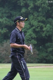 3位タイと好発進の嘉数光倫!上位に食い込めるか!(撮影:ALBA)