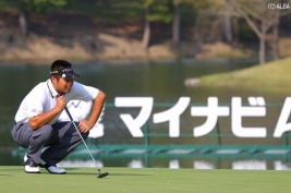 今季初優勝はパッティング次第!(撮影:ALBA)