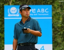 コースレコードに迫る“63”も池田の表情は冴えない(撮影:ALBA)