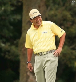 賞金ランキングトップの室田!今週も優勝争い(撮影:米山聡明)