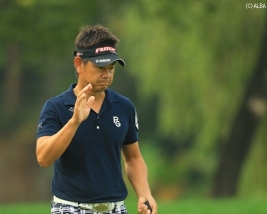 “早出特打ち”の成果で33位タイに浮上!(撮影:福田文平)