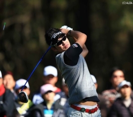 優勝すれば逆転賞金王も見えてくるキム・ヒョンソン(撮影:米山聡明)