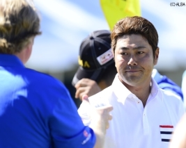 日本勢最上位の5位タイにつけた谷原!(撮影:上山敬太)