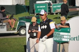 後半巻き返した松山英樹!写真提供:リビエラCC広報事務局