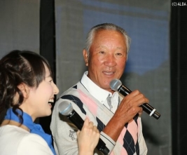米国で活躍中の松山についてレジェンド青木が語った!(撮影:ALBA)