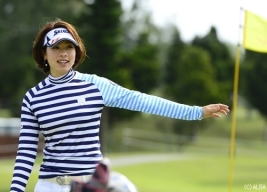 女王として、前年勝者として、森田の開幕戦がスタートする(撮影:上山敬太)
