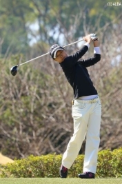 5バーディノーボギーの安定感が光った森田遥(撮影:ALBA)