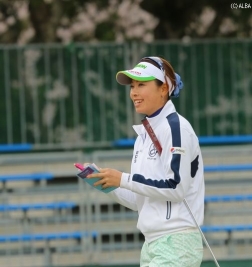 今季2勝目を狙う森田理香子!(撮影:ALBA)