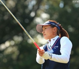期待の新鋭・藤田光里が6位Tに浮上!(撮影:米山聡明)