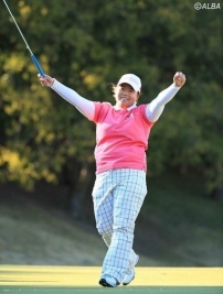 今季早くも初優勝、2010年11年賞金女王の存在感を発揮したアン・ソンジュ(撮影:米山聡明)